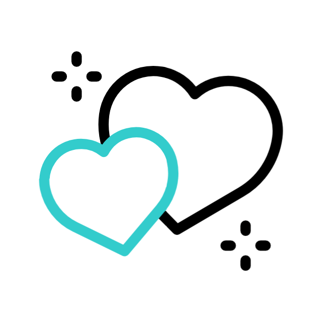Icône coeurs