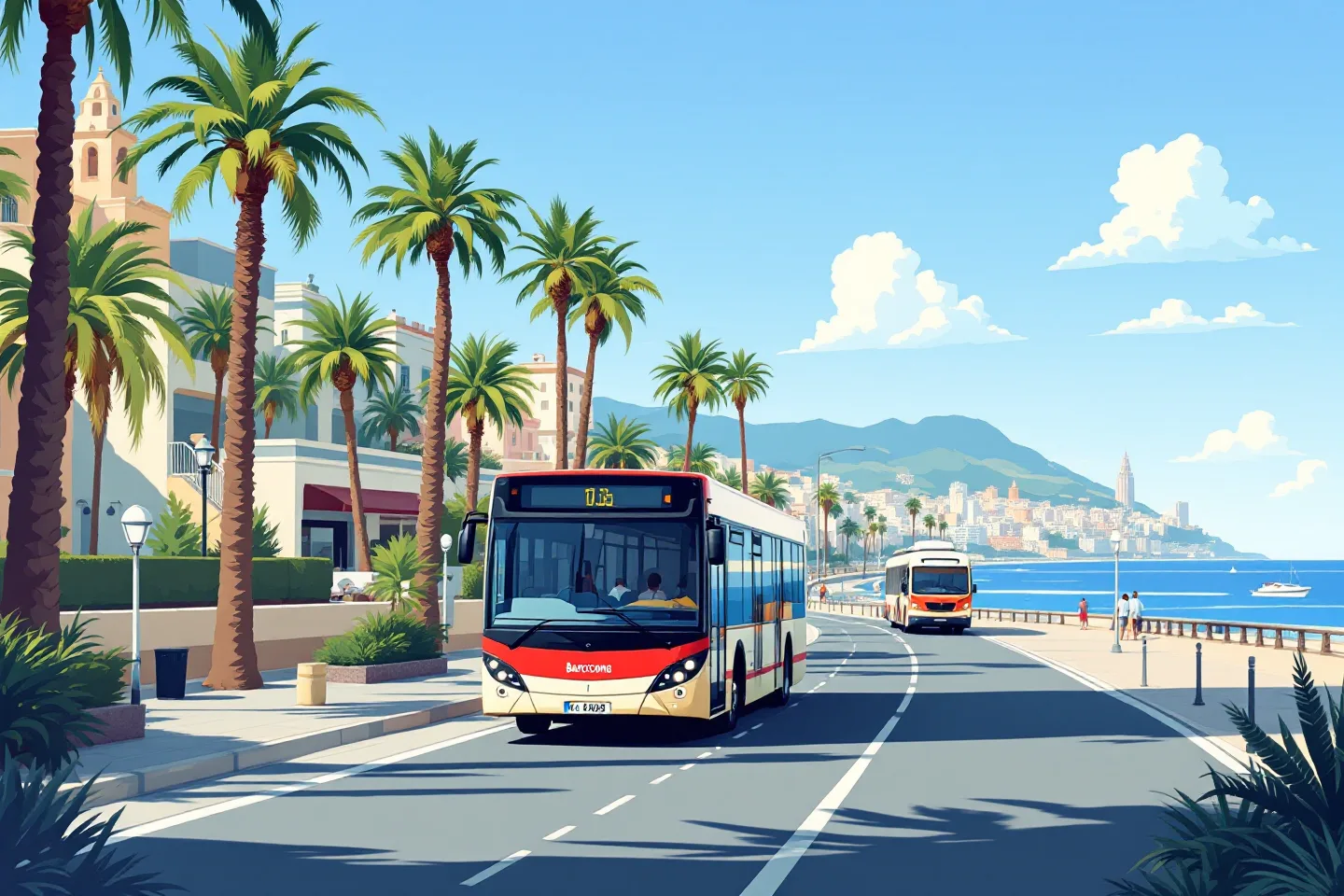 Comment fonctionne le système de transport public à Barcelone ?