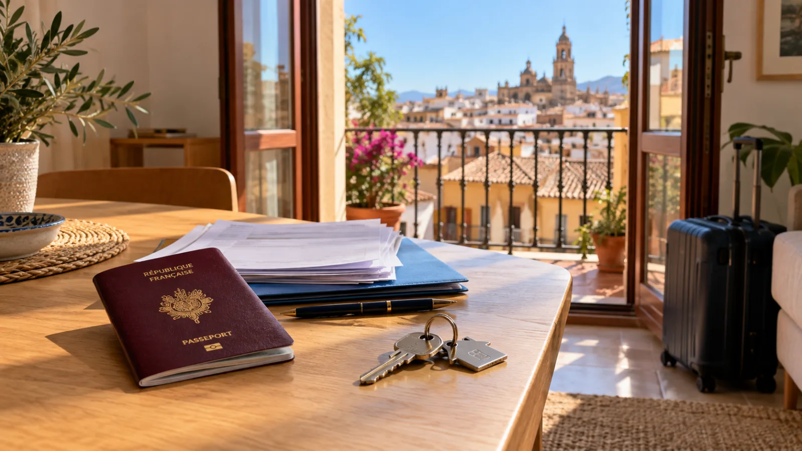 Clés, passeport et démarches en Espagne